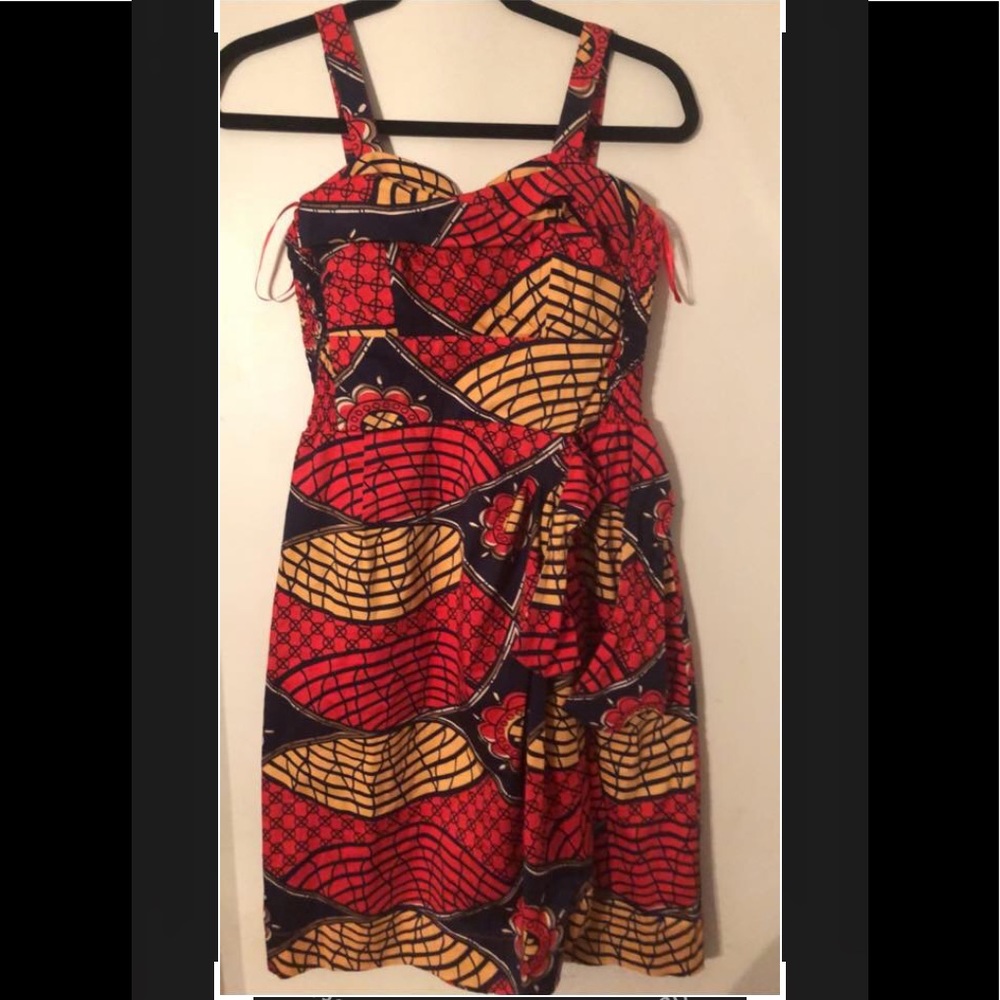 Trashy Diva ,Tribal! Trixie Sarong Dress, sz 8 EUC